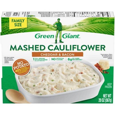 Green Giant Mashed Frozen Cauliflower Cheddar & Bacon - 20oz