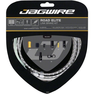 Jagwire Road Elite Link Brake Kit Brake Cable & Housing Set