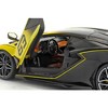 Lamborghini Sian FKP 37 #63 Yellow Metallic and Black 1/18 Diecast Model Car by Bburago - 4 of 4