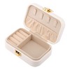 REGALWOVEN Mini Modern Portable Compact Jewelry Box - 3 of 4
