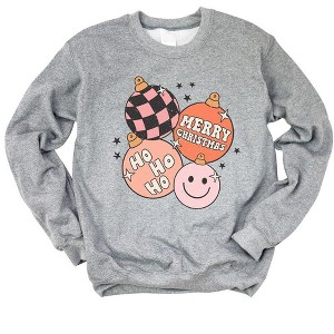 Simply Sage Market Women's Graphic Sweatshirt Retro Oranments - 1 of 2