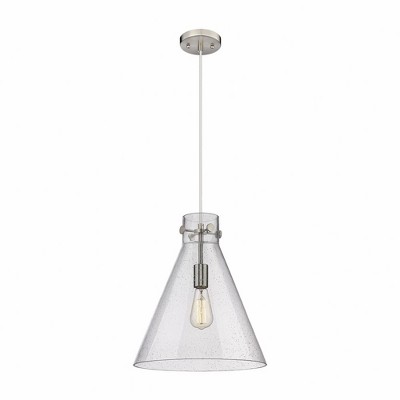 Newton Cone - 1 Light Pendant In Industrial Style-16.5 Inches Tall and 14 Inches Wide