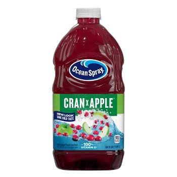 Ocean Spray Cran-Apple Juice - 64 fl oz Bottle