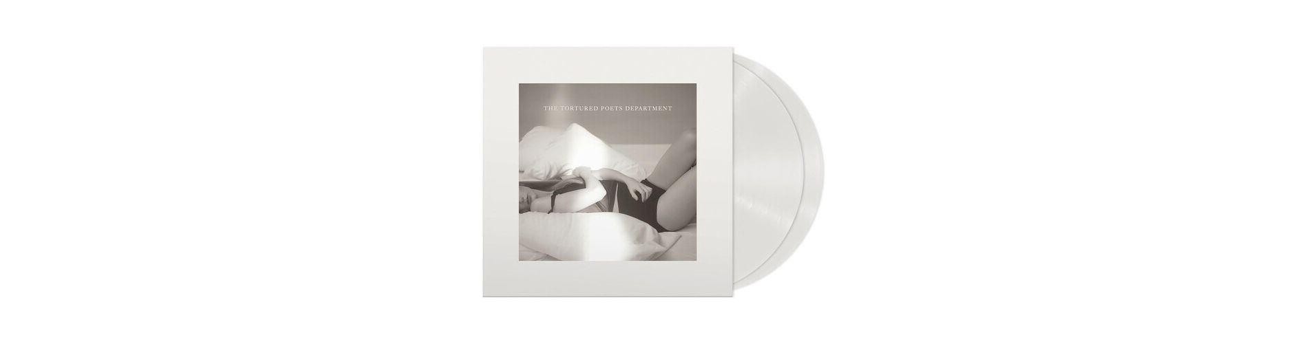 Taylor Swift - The Tortured Poets Department (Ghosted White 2 LP) (Explicit Lyrics Colored Vinyl White)