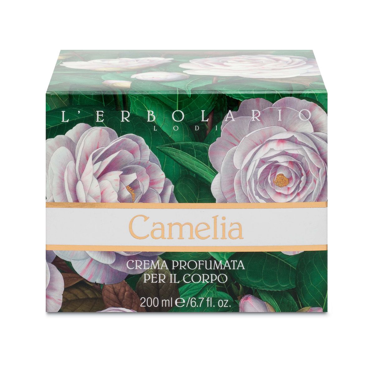 L'Erbolario Camelia Body Cream - Body Cream for Dry Skin - 6.7 oz - thumbnail 3