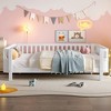 Racxily Platform Bed for Kids, with Safety Guardrails and Detachable Fence - 3 of 4