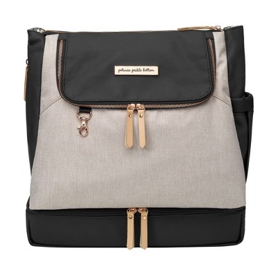 Petunia Pickle Bottom Pivot Diaper Bag- Sand/Black