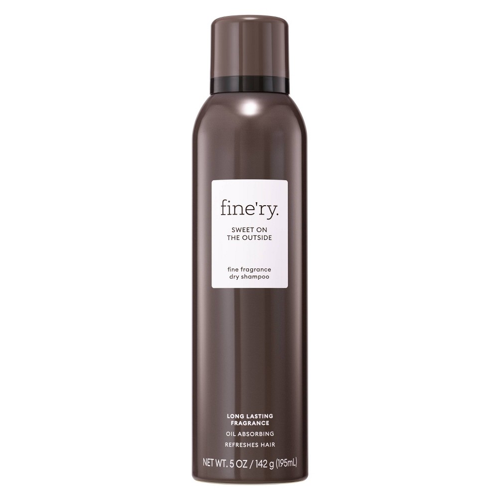 fine'ry. Sweet on the Outside Dry Shampoo Spray - 5oz: Aerosol Oil Control for All Hair Types