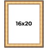 PosterPalooza | Traditional Gold Picture Frame - UV Acrylic, Foam Board Backing, Hanging Hardware - 2 of 4