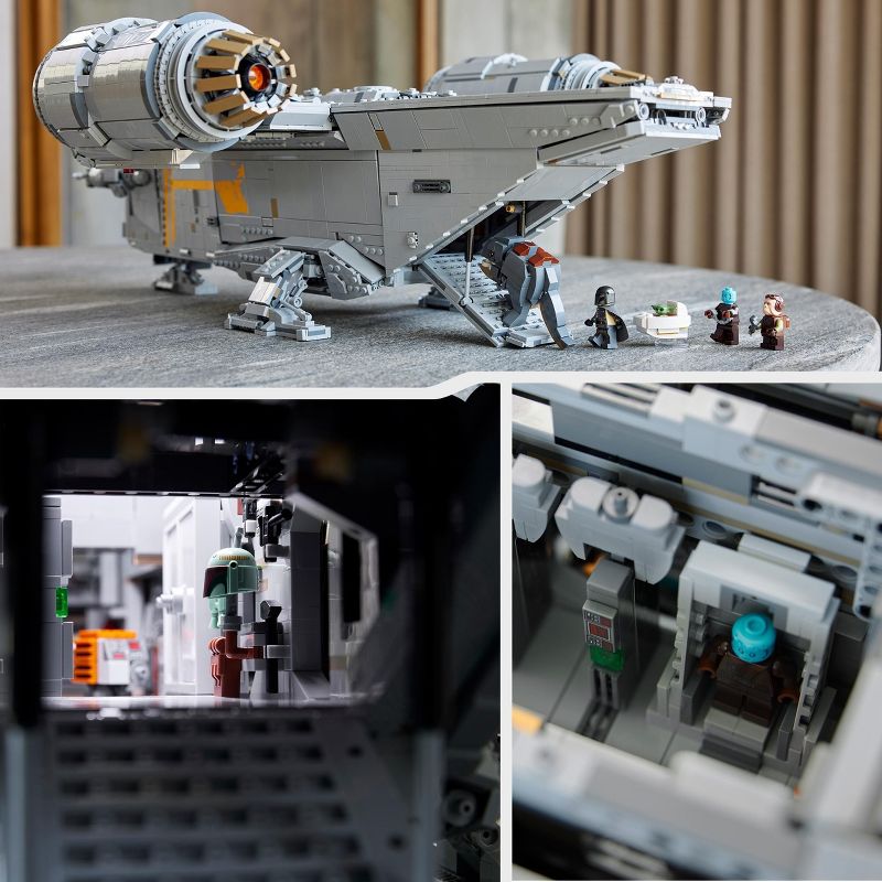 LEGO Star Wars The Razor Crest UCS Model Starship Set 75331, 6 of 9