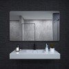 Aluminum Framed Rounded Rectangle Bathroom Wall Mirror,Vanity Mirror - 3 of 4