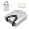 Unique Bargains Reusable Non-Woven Metallic Shiny Finish Gift Goodie Bags 12 Pcs - 3 of 4
