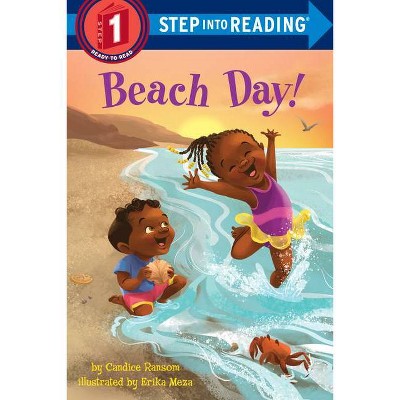 Beach Day! - (Step Into Reading) by  Candice Ransom (Paperback)