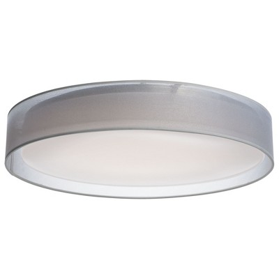 Maxim Lighting Prime 1 - Light Flush Mount in  White Organza