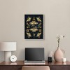 Art Remedy Gold Lux Scarf Elegant Butterfly Wall Art Framed - 2 of 4