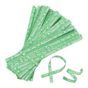 Unique Bargains Kraft Paper Twist Ties Party Gift Cake Candy Wrapping 700 Pcs - 1 of 4