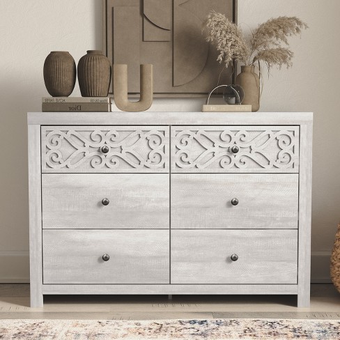 Alii 6 Drawer Dresser, Koa Finish