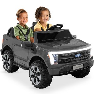 Best Choice Products Kids 24V Ride On Truck Officially Licensed Ford Lightning w/ Remote, LED Lights, 2 Speeds - 1 of 4