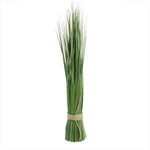 Northlight Artificial Onion Grass Bundle Wrapped with Jute Rope Decoration - 30.25" - Green - 1 of 4