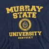 Murray State University Official Circle Logo Adult Pull-Over Hoodie, Navy - image 2 of 4