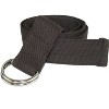 CTM Canvas Web Belt with D Ring Buckle - 4 of 4
