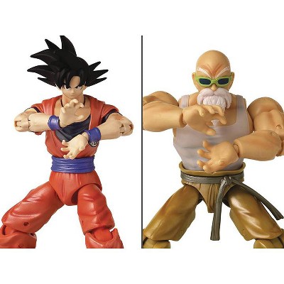 Bandai Dragon Ball Super Stars 2021 Con Exclusive Goku & Master Roshi Action Figure 2-Pack