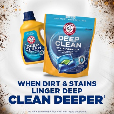 Arm & Hammer Sparkling Deep Clean Stain Formula Laundry Detergent Pods - Thumbnail 2