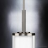 Urban Ambiance Luxury Contemporary Pendant Light,  14"H x 6.25"W,  Brushed Nickel Finish, UHP3200 - 4 of 4