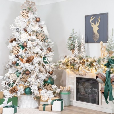 Copper and Glass Vintage Style Finial Ornaments Set