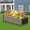 Rectangular Potted Garden Bed Planting Box With A Capacity Of 78L/21Gal/2.75 Cubic Feet - 3 of 4