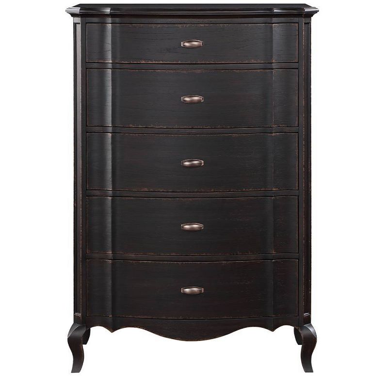 38&#34; Chelmsford Decorative Storage Drawer Antique Black Finish - Acme Furniture, 5 of 8