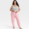 Women's Cooling Jersey Jogger Pajama Pants - Auden™ - 3 of 3