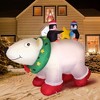Nifti Nest Christmas Inflatable Decor - Polar Bear and Penguin - 4 of 4