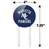 Marietta College Pioneers Logo Acrylic Cake Topper Party Decoration for Wedding Anniversary Birthday Graduation - 2 of 4