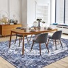 COZONY Vintage Area Rug Low-Pile Machine Washable Mat Non-Shedding Ultra-Thin Stain Resistant Indoor Rugs for Dining Room Bedroom - 3 of 4