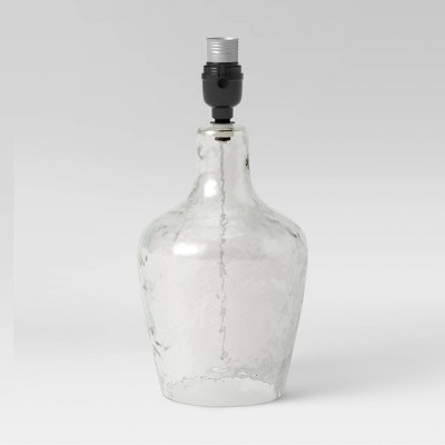 Artisan Glass Jug Small Lamp Base Clear Includes Energy Efficient Light Bulb - Threshold™