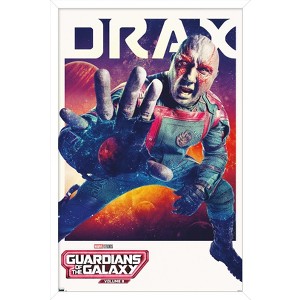 Trends International Marvel Guardians of the Galaxy Vol. 3 - Drax One Sheet Framed Wall Poster Prints - 1 of 4