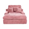 Dolonm 75" Deep Seat Sofa: 2-Seater with 4 Pillows, Plush Fabric, Easy Assembly for Living Room/Apartment/Office - 2 of 4