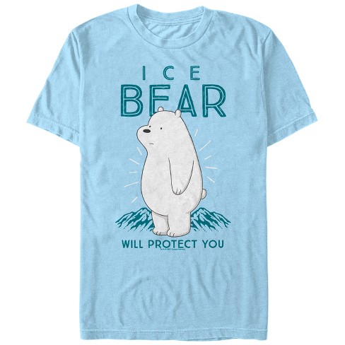  Men's We Bare Bears Parks and Rec Bear Alert T-Shirt