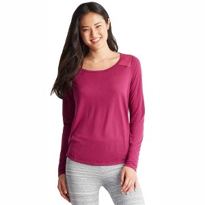 Aeropostale Womens Mesh Shoulder Embellished T-Shirt - 1 of 1