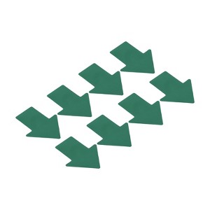 Unique Bargains PVC Removable Self-Adhesive Wall Marking Enter Sign with Arrow 16 Pcs - 1 of 4