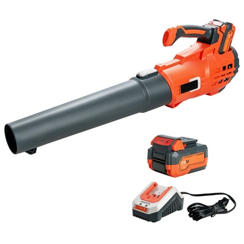 WEN 40V Max Lithium-Ion 480 CFM Brushless Leaf Blower with 2Ah Battery & Charger