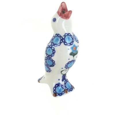 Blue Rose Polish Pottery Savannah Pie Bird