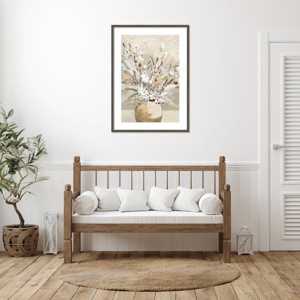 Amanti Art Torino Flowers by Jacob Q Wood Framed Wall Art Print - 1 of 4