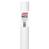JAM PAPER White Matte Gift Wrapping Paper Rolls - 2 packs of 25 Sq. Ft. - image 3 of 4