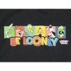 Be Looney Youth Boys Looney Tunes Cartoon Characters Black Hoodie - 2 of 2