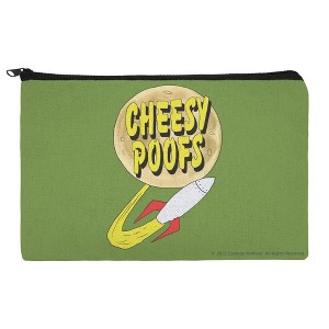 South Park Cheesy Poofs Logo Makeup Cosmetic Bag Organizer Pouch - 1 of 4