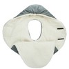 7AM Enfant Nido Cloud Blanket Wrap - Heather Gray - Large - 2 of 4