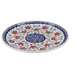 Blue Rose Polish Pottery T134 Manufaktura Lunch Plate - 1 of 1