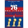 Trends International NBA Philadelphia 76ers - Champions 23 Unframed Wall Poster Prints - 4 of 4